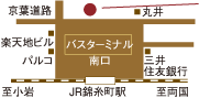 錦糸町「たる平」アクセスマップ